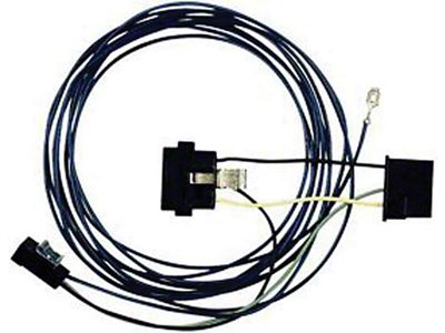 Firebird Speaker Wiring Harness, With Single Rear Speaker, 1967-1968