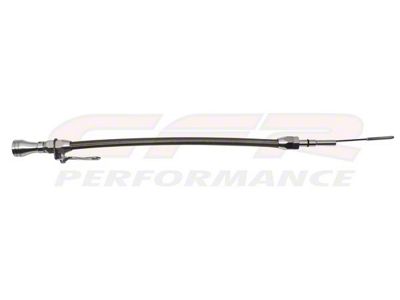 Stainless Braided Oil Pan Flexible Dipstick; Natural (98-02 5.7L Firebird)