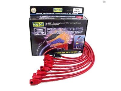 Firebird Taylor Plug Wires, Spiro-Pro Custom, Red, LT1, 1993-1994