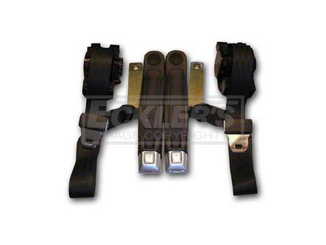 Firebird Three Point Seat Belt, Front, 1974-1981