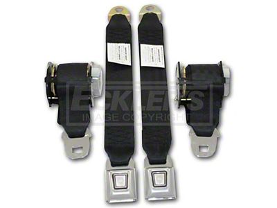 Firebird Three Point Seat Belt, Rear, 1974-1981