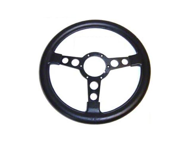 Formula Steering Wheel,Black With Black Anodi zing, 70-81 (Formula)