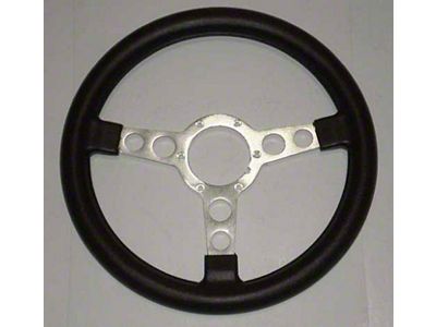 Firebird Trans Am Formula Steering Wheel, Black With Silver Spokes, 1969-1981 (Formula)