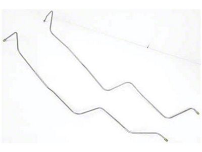 Firebird Transmission Cooler Lines, TH350, 301c.i., 1977