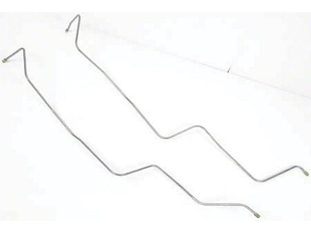 Firebird Transmission Cooler Lines, TH350, TH400, 1/2 Nut,1970-1974