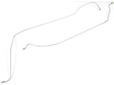 Firebird Transmission Cooler Lines TH400, Stainless Steel, 1967-1969
