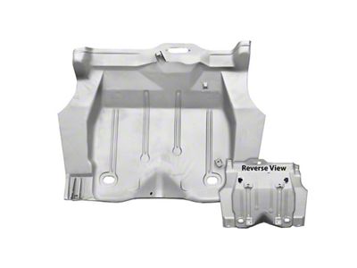 Trunk Floor Pan; Complete (70-73 Firebird)