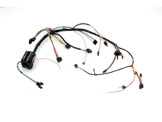 Firebird Under Dash Main Wiring Harness, For Cars With Manual Transmission, Warning Lights & Without Console, 1967