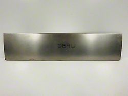 Universal Outer Door Skin Bottom with L Lip for Contoured Doors; 51-Inch x 12-Inch (Universal; Some Adaptation May Be Required)