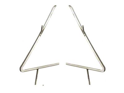 Vent Window Glass Frames (1967 Firebird)