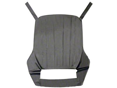 Vinyl Top; Satin Black Levant (67-69 Firebird Coupe)
