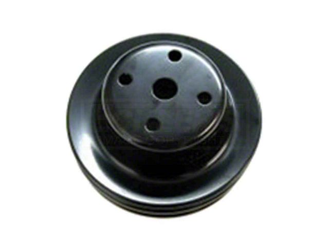Firebird Water Pump Pulley, Double Groove For Cars With AirConditioning, Pontiac V8, 1970