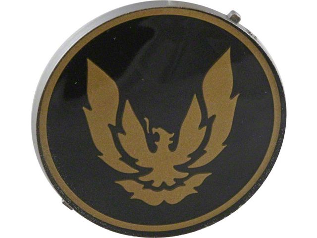 Firebird Wheel Center Cap Emblem, GTA, Gold, 1988-1992