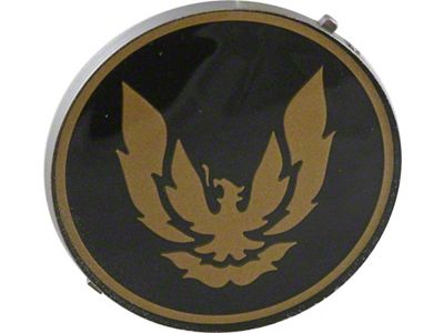 Firebird Wheel Center Cap Emblem, GTA, Gold, 1988-1992