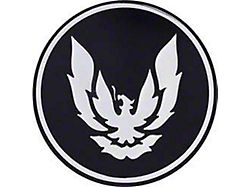 Firebird Wheel Center Cap Emblem, GTA, Silver, 1988-1992
