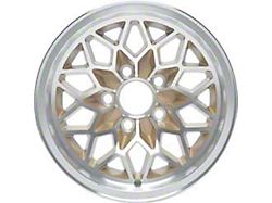 Firebird Wheel, Snowflake, Gold, 15 x 8, 4.25 Backspace,1978-1981 (78-81 Firebird)