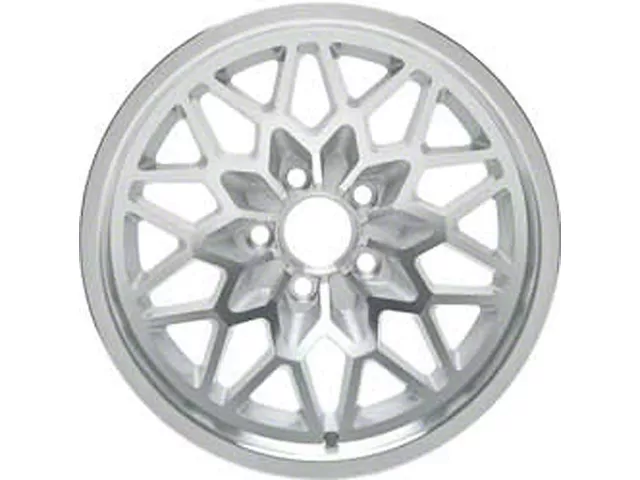 Firebird Wheel, Snowflake, Silver, 15 x 8, 1978-1981