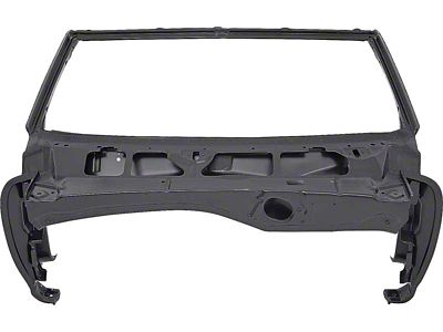 Windshield Frame with Upper Cowl Panel; EDP Coated (1969 Firebird Convertible)