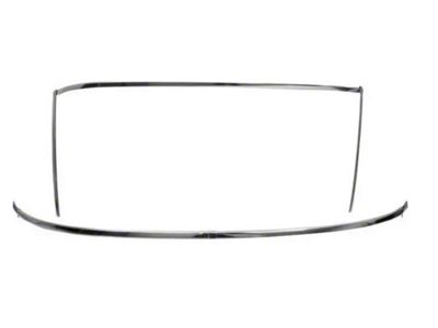 Windshield Molding Kit; Polished Stainless (67-69 Firebird Coupe)