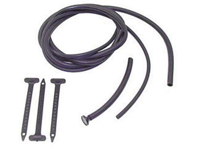 Windshield Washer Hose Kit,Std Trim Non-RS,Or RS,68-69