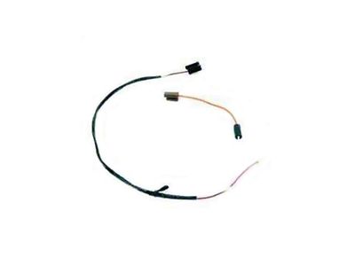 Firebird Wiring Harness, Dash-Mounted Tachometer, With Unitized Distributor 1972-1973