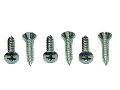 Firevird-Sunvisor Support Mounting Screws, 1970-1981