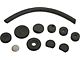 Firewall Grommet Kit - With Rubber Plug - 11 Pieces - Ford Passenger & Pickup
