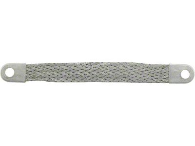 Firewall To Engine Ground Strap - 8-1/2 - Replacement Design - Braided Cable With Lug Ends - Ford