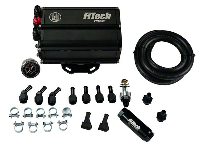 FiTech Fuel Injection Ecklers Go Fuel Force Fuel Mini Surge Tank Kit ...