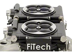FiTech Fuel Injection Go EFI 2x4 625HP Self Tuning Fuel Injection System; Matte Black (Universal; Some Adaptation May Be Required)