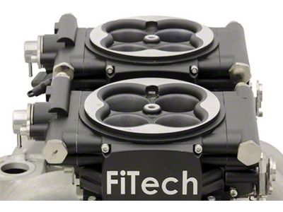 FiTech Fuel Injection System 2X4 625 HP Basic Kit, Matte Black Finish, 30062