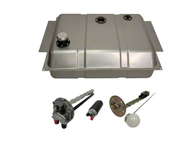 FiTech Fuel Injection Go Fuel EFI Fuel Tank Kit; Bed Fill; 340 LPH (67-72 C10, C20, K10, K20)