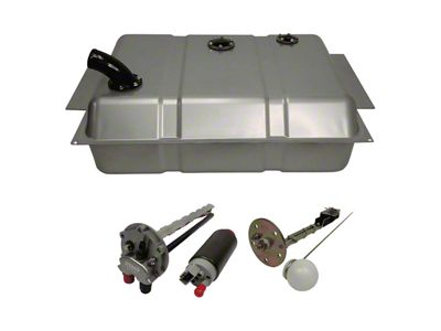 FiTech Fuel Injection Go Fuel EFI Fuel Tank Kit; Side Fill; 340 LPH (67-72 C10, C20, K10, K20)