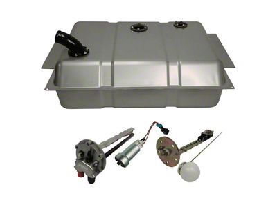 FiTech Fuel Injection Go Fuel EFI Fuel Tank Kit; Side Fill; 440 LPH (63-66 C10, C20, K10, K20)