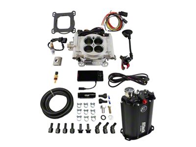 FiTech Fuel Injection Go EFI 4 600 HP EFI System with Force Fuel Delivery System; Natural (Universal; Some Adaptation May Be Required)