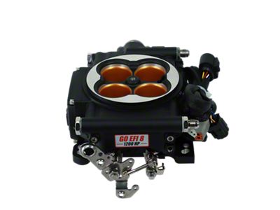 FiTech Fuel Injection Go EFI 8 1200 HP Power Adder EFI System; Black (Universal; Some Adaptation May Be Required)
