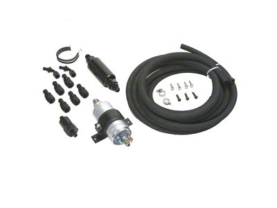 FiTech Fuel Injection Go EFI In-Line Frame Mount Fuel Delivery Kit; 255 LPH (Universal; Some Adaptation May Be Required)