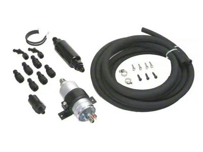 FiTech Fuel Injection Go EFI In-Line Frame Mount Fuel Delivery Kit; 255 LPH (Universal; Some Adaptation May Be Required)