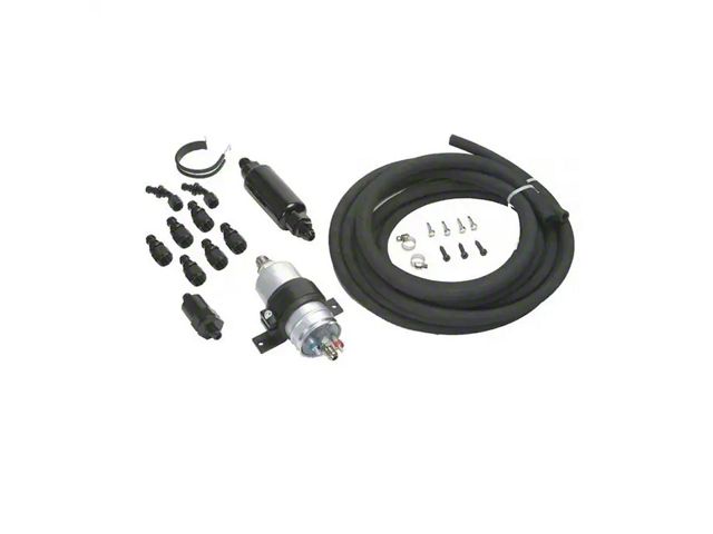 FiTech Fuel Injection Go EFI In-Line Frame Mount Fuel Delivery Kit; 255 LPH (Universal; Some Adaptation May Be Required)