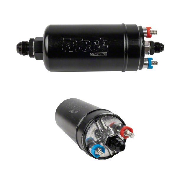 FiTech Fuel Injection Ecklers InLine Frame Mount Fuel Pump; 255 LPH 50101 (Universal; Some
