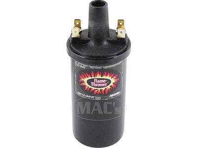 Flame Thrower Coil/ Black/ 3 Ohms/ 6 Cyl Engines