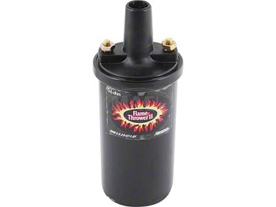 Flame Thrower II Ignition Coil - 12 Volt - Black - V8