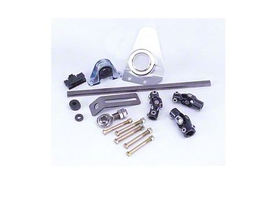 Flaming River 1955-56 Chevy Manual Rack & Pinion Cradle Kit - Paintable Floor Shift Tilt Column