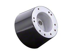 Flaming River Steering Wheel Adapter; Black (63-82 Corvette C2 & C3)