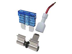 FlexFuse Glass Fuse Converters with Auxiliary Wire Connector; Standard; 3-Pack