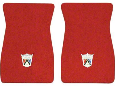 Truck 2 Pc Carpet Floor Mat With Logo