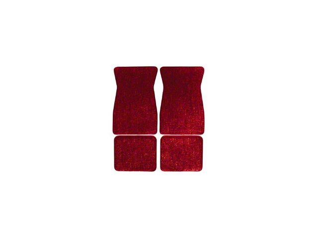 Floor Mats, Front & Rear Set, Galaxie, 1965-1968