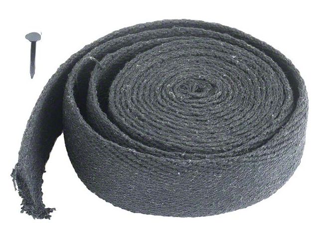 Floorboard Seal Set - 1 Piece - 120 Woven Lacing & 1 Package Of Tacks - Ford