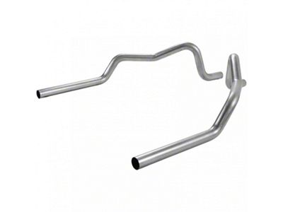 Flowmaster 2.50-Inch Pre-Bent Tailpipes; Aluminized Steel (67-81 Camaro)