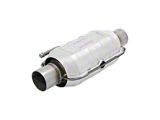 Flowmaster 225 Series Enhanced Duty Catalytic Converter; 2.25-inch Inlet/2.25-Inch Outlet; 49-State Legal (Universal; Some Adaptation May Be Required)